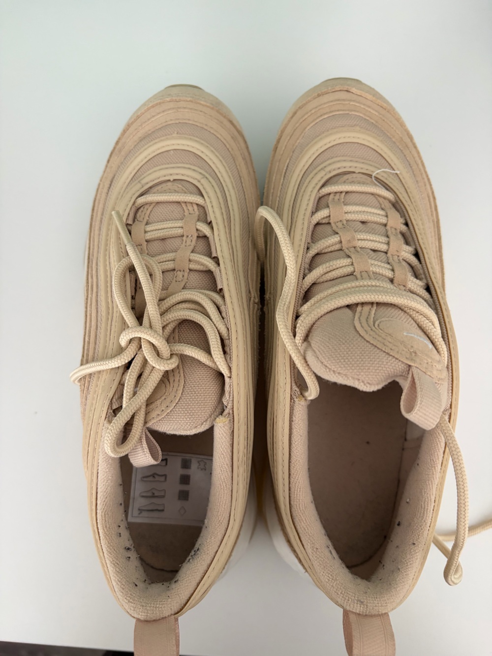Nike Beige/Tan Women's Low-Top Sneakers